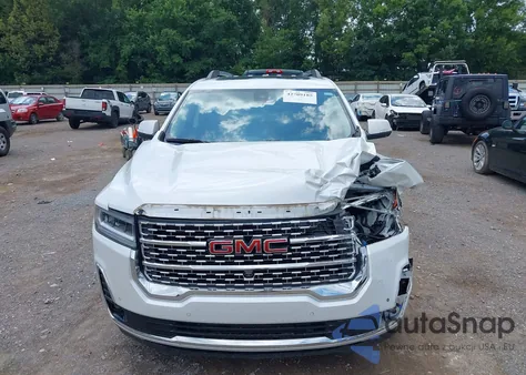 2022 GMC Acadia Awd Denali из США, поврежденный, VIN 1GKKNXLS8NZ178472